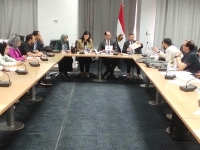 متابعة تنفيذ الخطة الاستراتيجية بكلية التجارة جامعة بنها