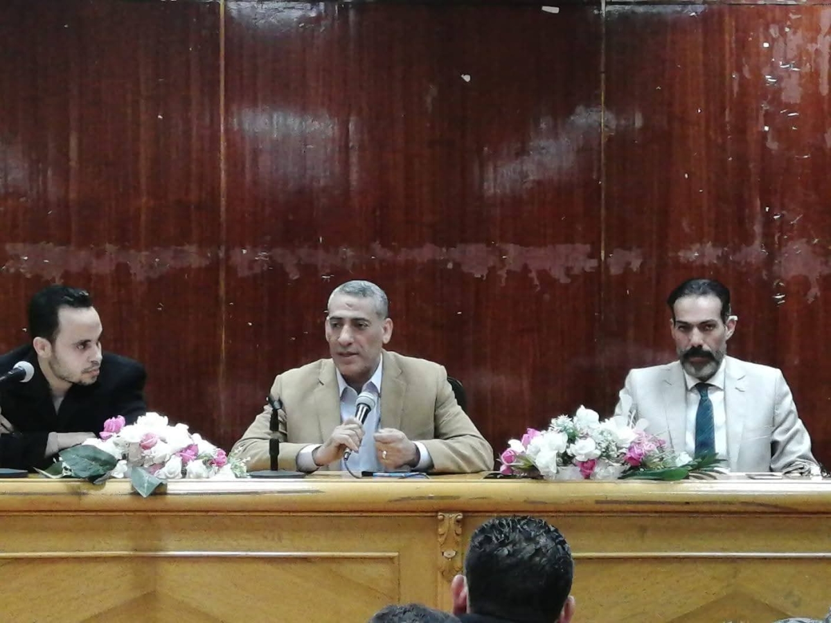 دور الجهاز الإداري في تحقيق الاعتماد المؤسسي...ورشة عمل بكلية التجارة جامعة بنها