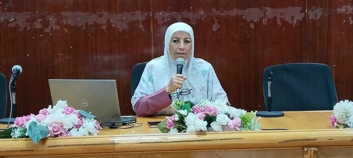 ورشة عمل تحت عنوان نظام اداء ومتابعة تنفيذ مؤشرات الخطة الاستراتيجية للجامعة بكلية التجارة جامعة بنها